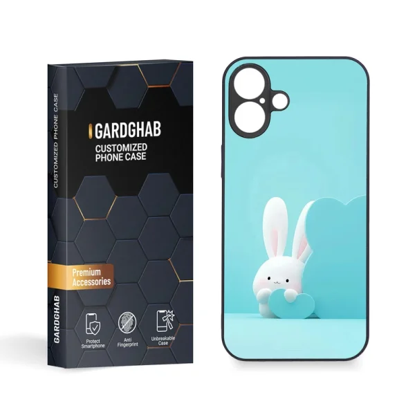 کاور گارد قاب مدل دخترانه مناسب برای گوشی موبایل اپل iPhone 16 Plus