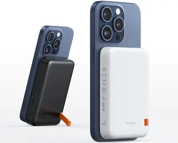 پاور بانک وایرلس مگنتی 20 وات 10000 مک دودو Mcdodo MC-510 Magnetic Wireless Charging 10000mAh 20W